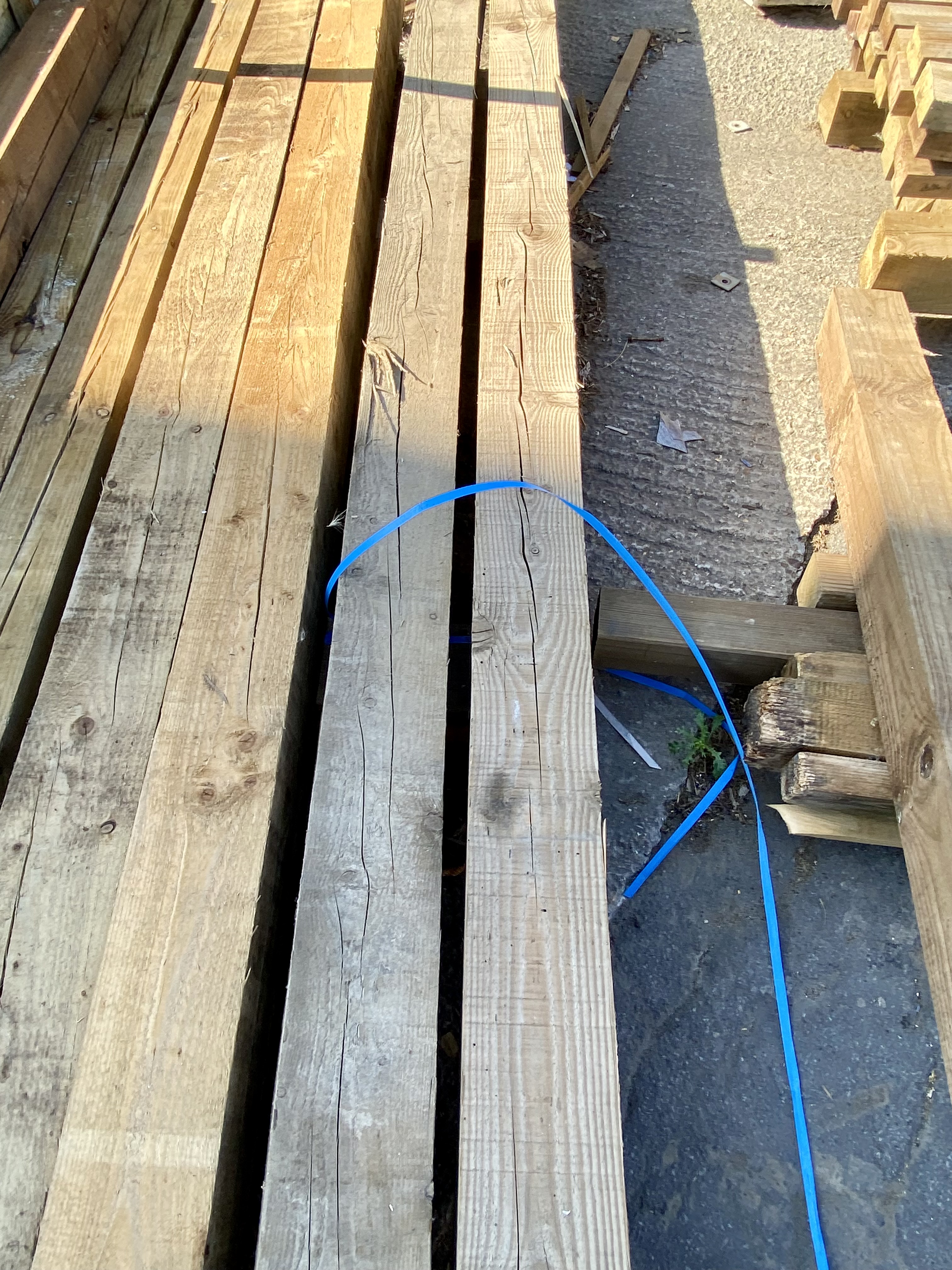 2x-3-6m-treated-timber-gate-posts-145mm-x-145mm-6x6-grade-b-rejects-extra-heavy-duty-extra-long-206-2
