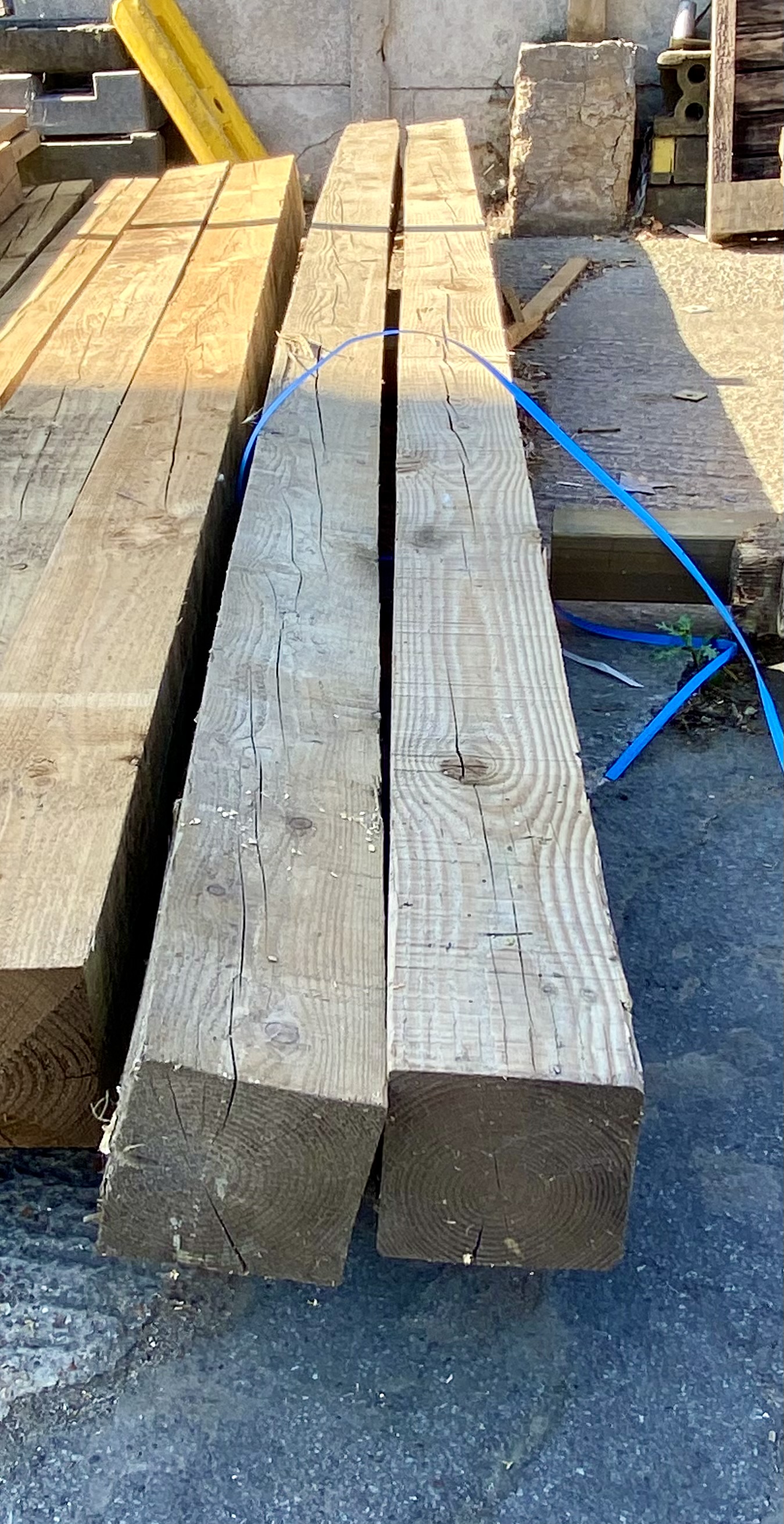 2x-3-6m-treated-timber-gate-posts-145mm-x-145mm-6x6-grade-b-rejects-extra-heavy-duty-extra-long-206-5