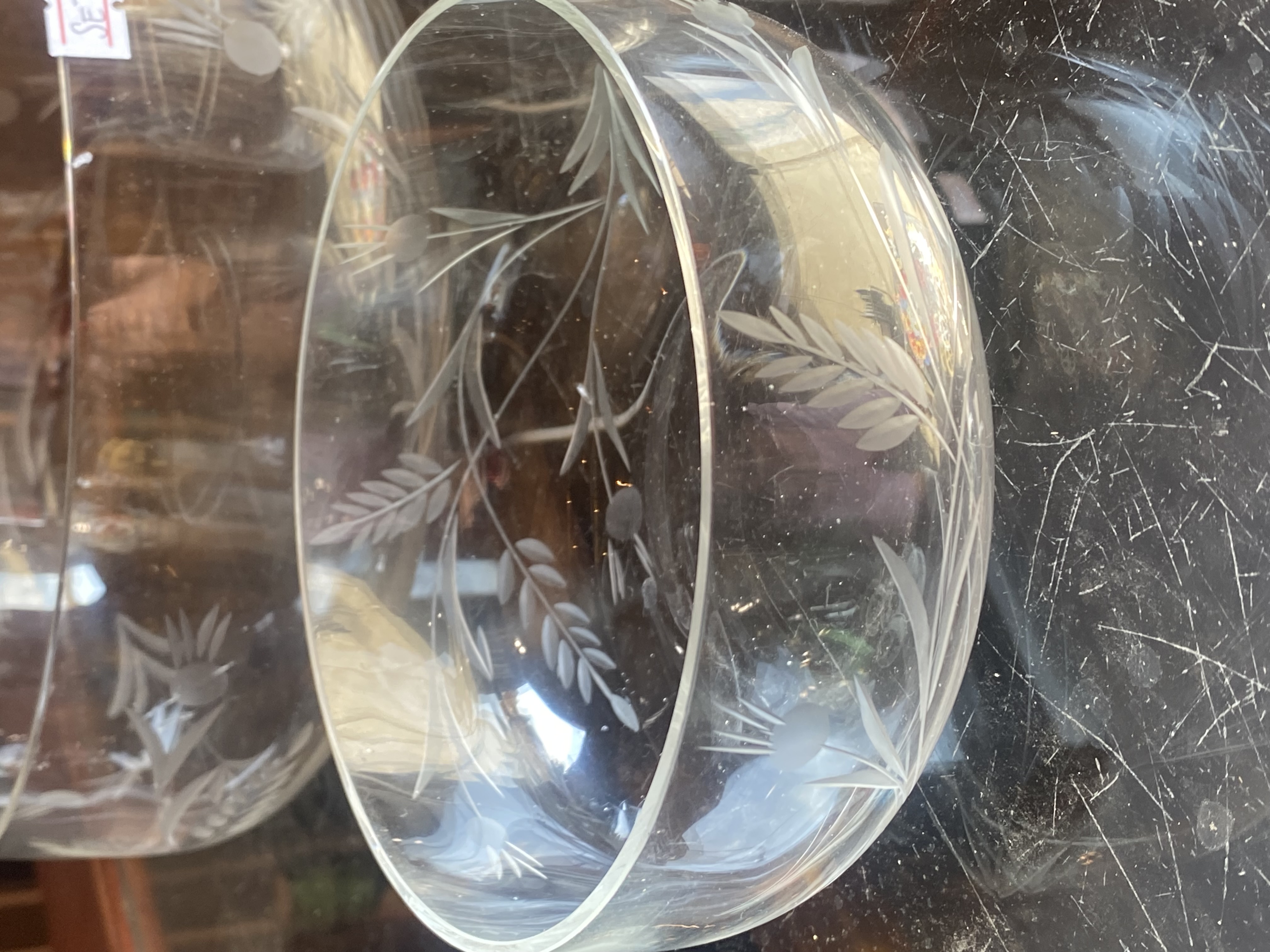 3-piece-vintage-glass-berry-dessert-set-wheel-etched-wheat-pattern-a-f-242-2