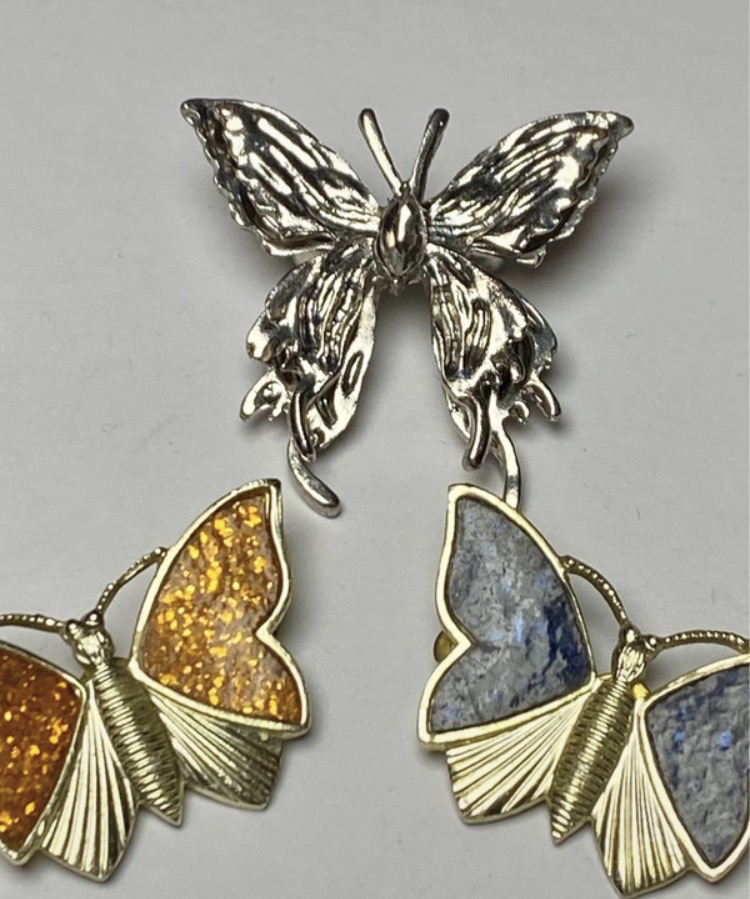 3x-vintage-butterfly-bundle-2x-brooches-1x-silver-tone-pendant-necklace-034-4