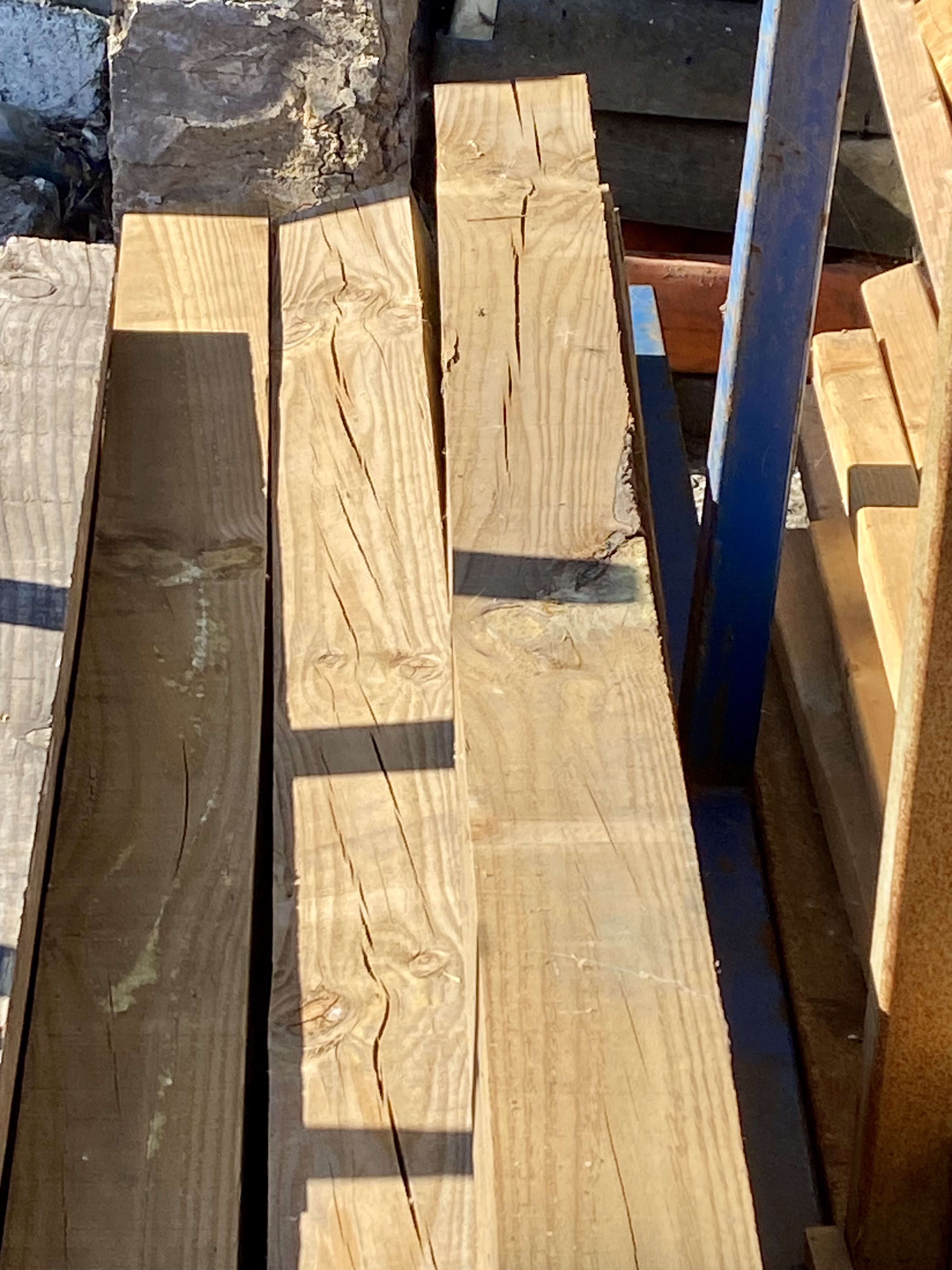4x-3m-treated-timber-posts-120mm-x-120mm-5x5-grade-b-rejects-heavy-duty-fencing-landscaping-203-3