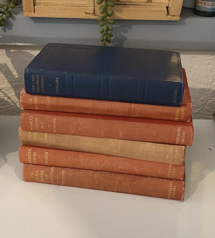 Lot 306: Anthony Trollope - Complete Chronicles of Barsetshire Set (6 Vintage Hardbacks)