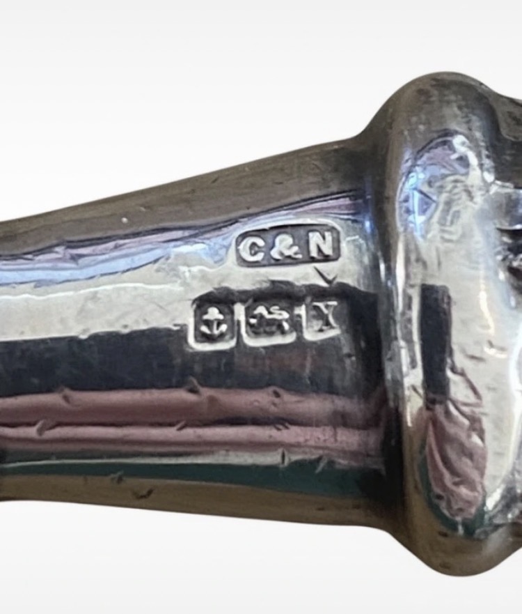 antique-1923-sterling-silver-mother-of-pearl-teddy-bear-baby-rattle-teether-crisford-norris-birmingham-181-2