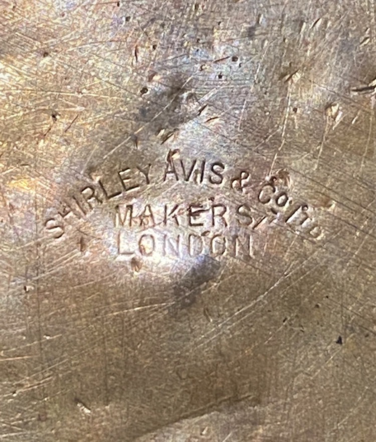 antique-solid-copper-bottle-coaster-champagne-rest-shirley-avis-london-092-2