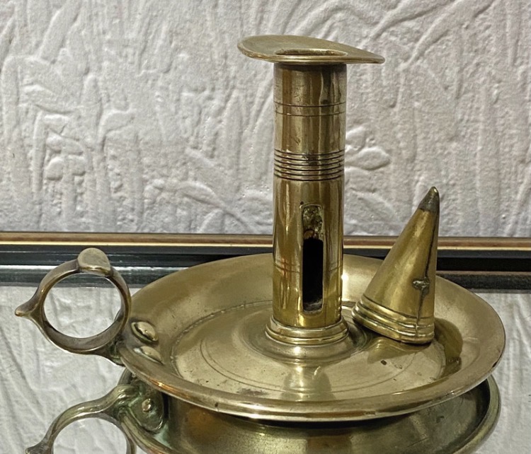 antique-victorian-brass-chamberstick-with-matching-snuffer-wee-willie-winkie-080-6