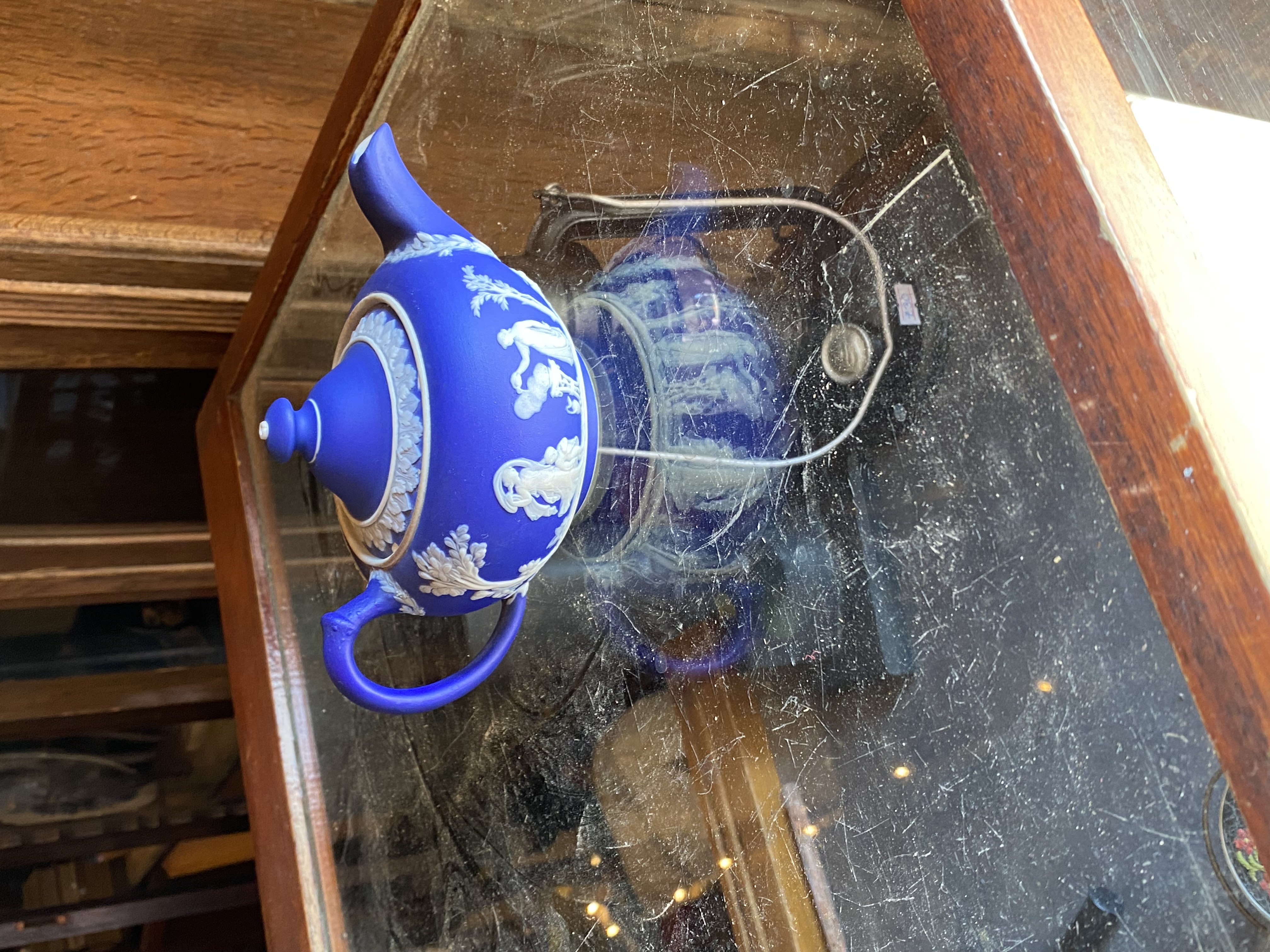 antique-wedgwood-dark-blue-cobalt-jasperware-teapot-c-1891-1908-a-f-damaged-spares-226-2
