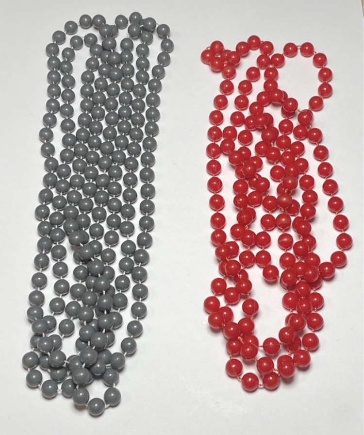 bundle-of-2-vintage-acrylic-bead-necklaces-red-grey-retro-strands-064-3
