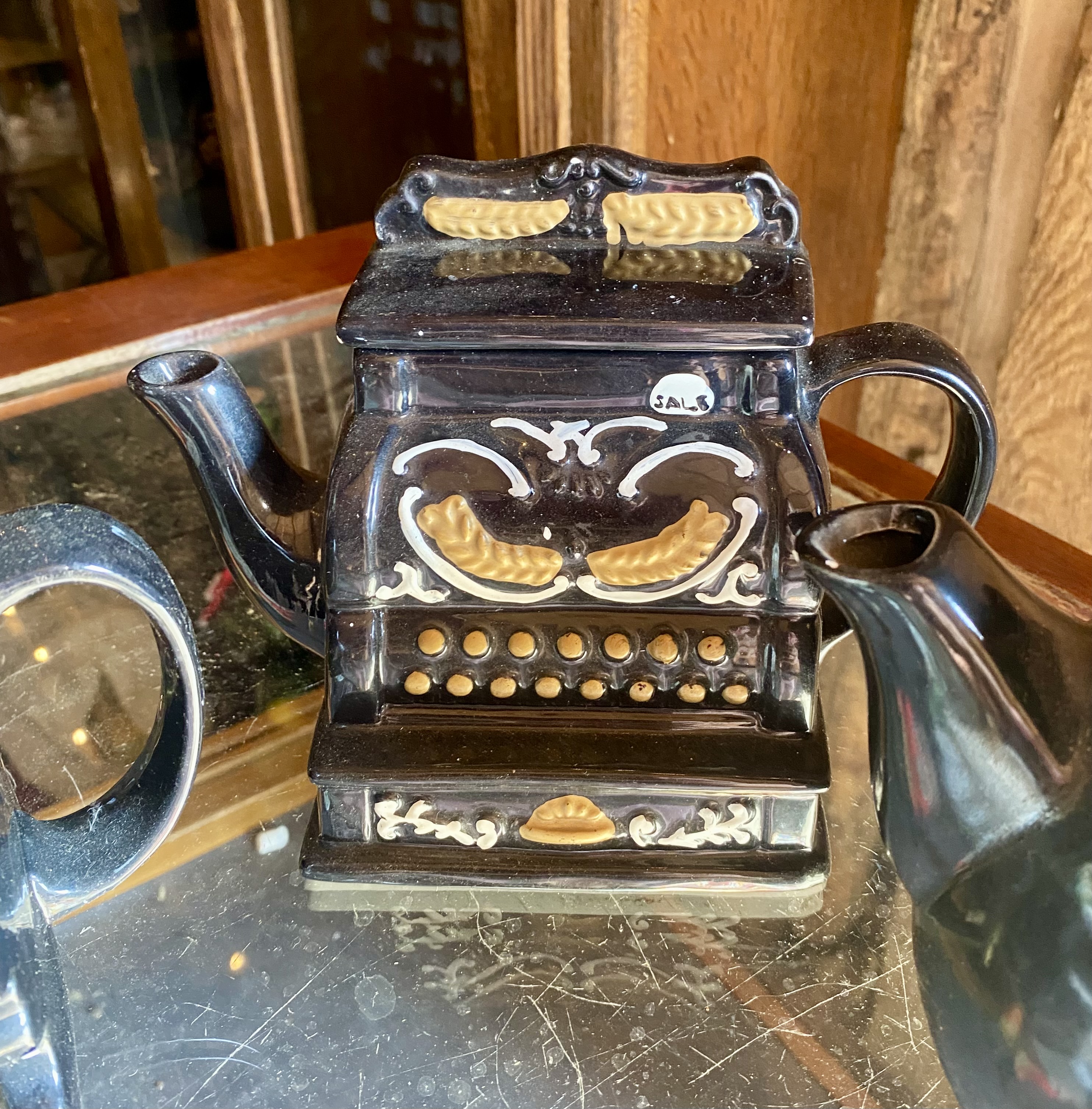 collection-of-3-vintage-black-ceramic-novelty-teapots-piano-cash-register-cat-mouse-251-2