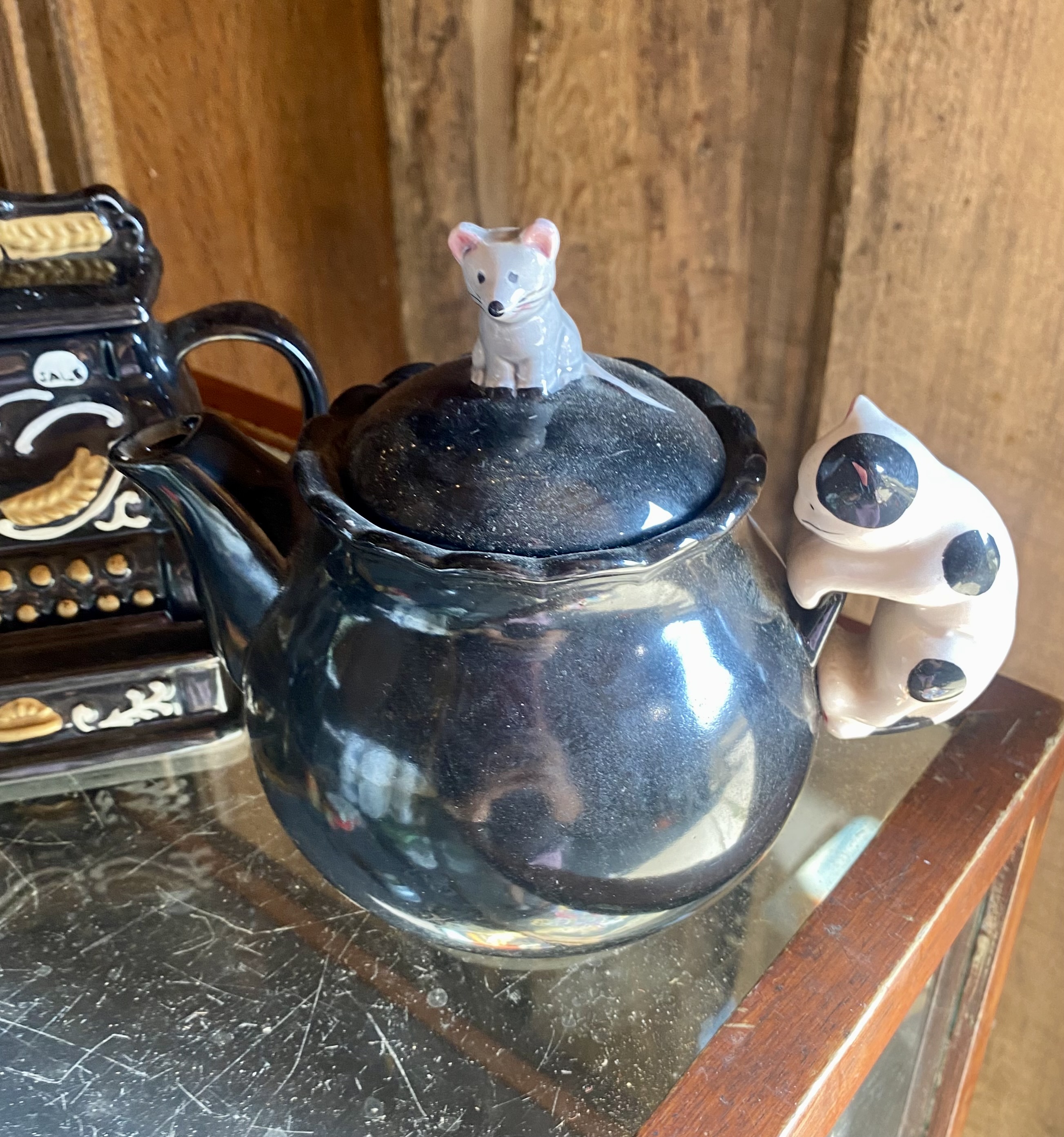collection-of-3-vintage-black-ceramic-novelty-teapots-piano-cash-register-cat-mouse-251-3
