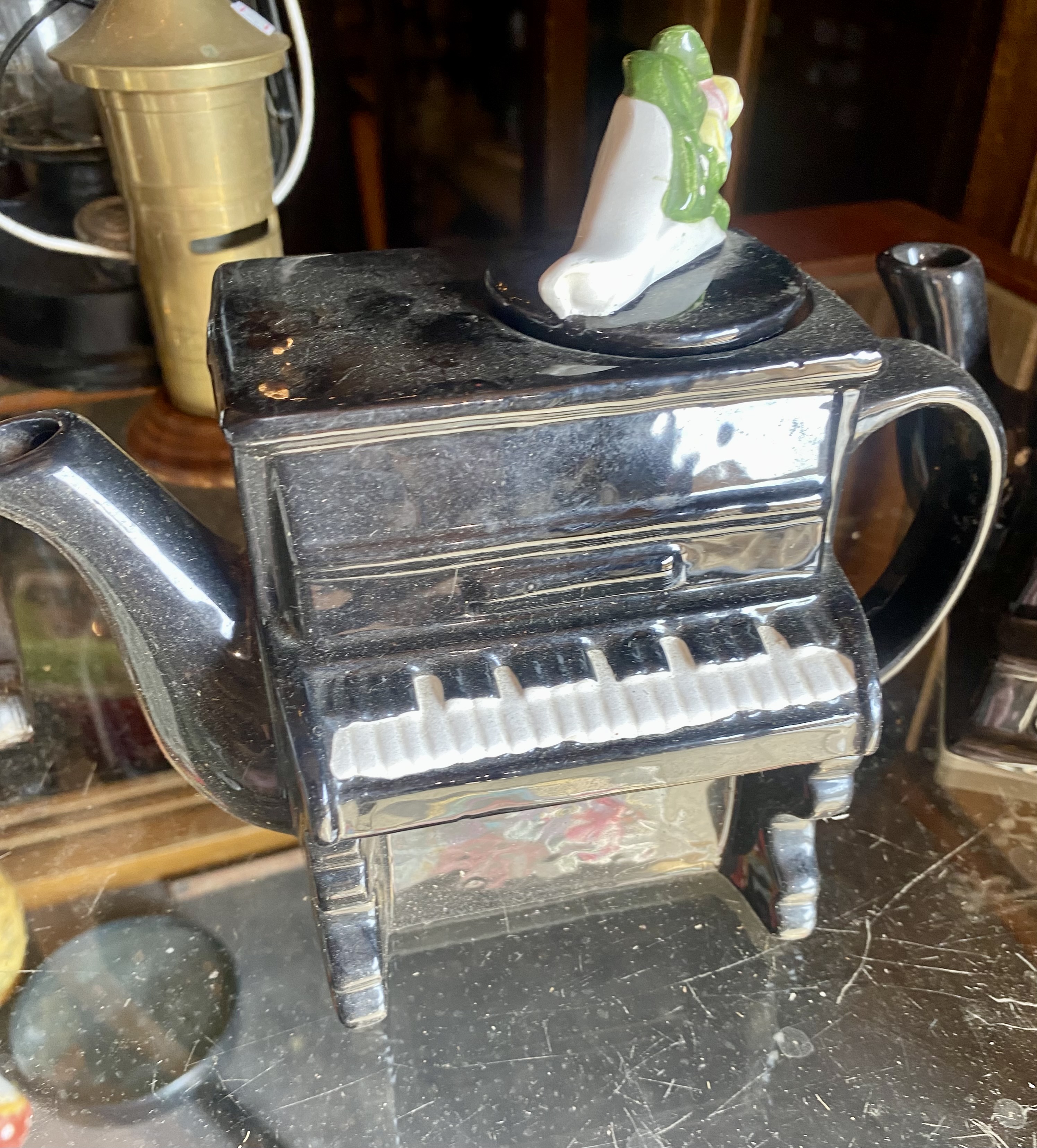 collection-of-3-vintage-black-ceramic-novelty-teapots-piano-cash-register-cat-mouse-251-6