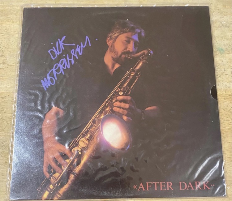 Lot 107: Dick Morrissey – After Dark 1983 SIGNED by Dick Morrissey