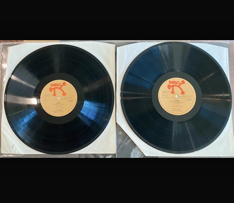 Lot 116: Dizzy Gillespie - Bahiana (1976 UK 1st Press) Double Vinyl LP - Mint