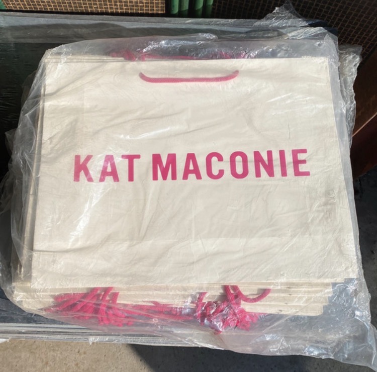 Lot 009: Full Pack of 50 x Authentic Kat Maconie Designer Paper Bags