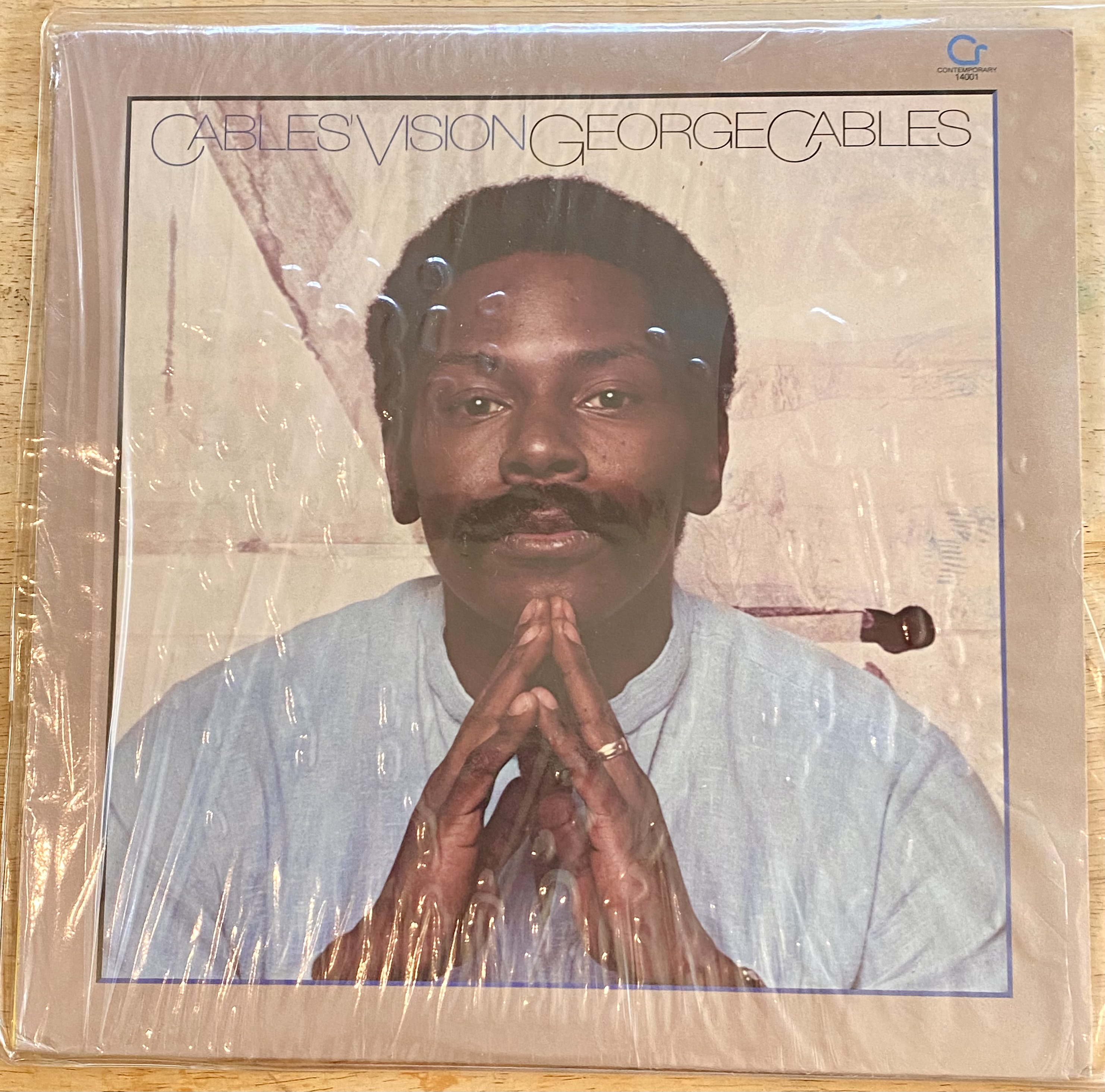 Lot 142: George Cables – Cables' Vision Vinyl LP (1980) Contemporary Records 14001 Jazz LP