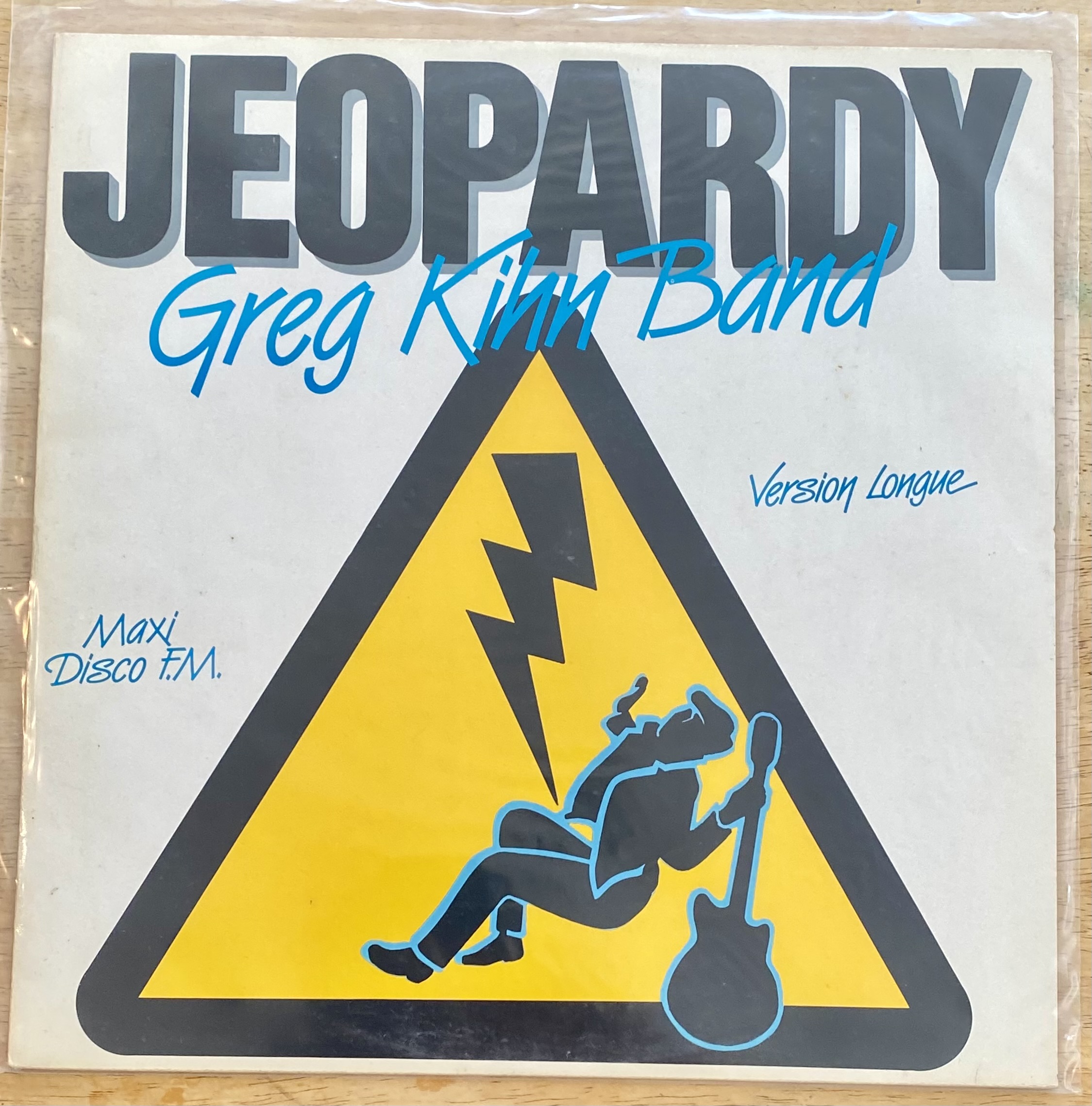 Lot 126: Greg Kihn Band - Jeopardy (1983) 12" Maxi-Single Vinyl Record (Beserkley / WEA) | UK Import
