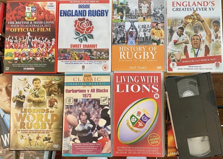 huge-rugby-union-media-bundle-10x-vhs-5x-dvd-rare-match-tapes-book-102-2