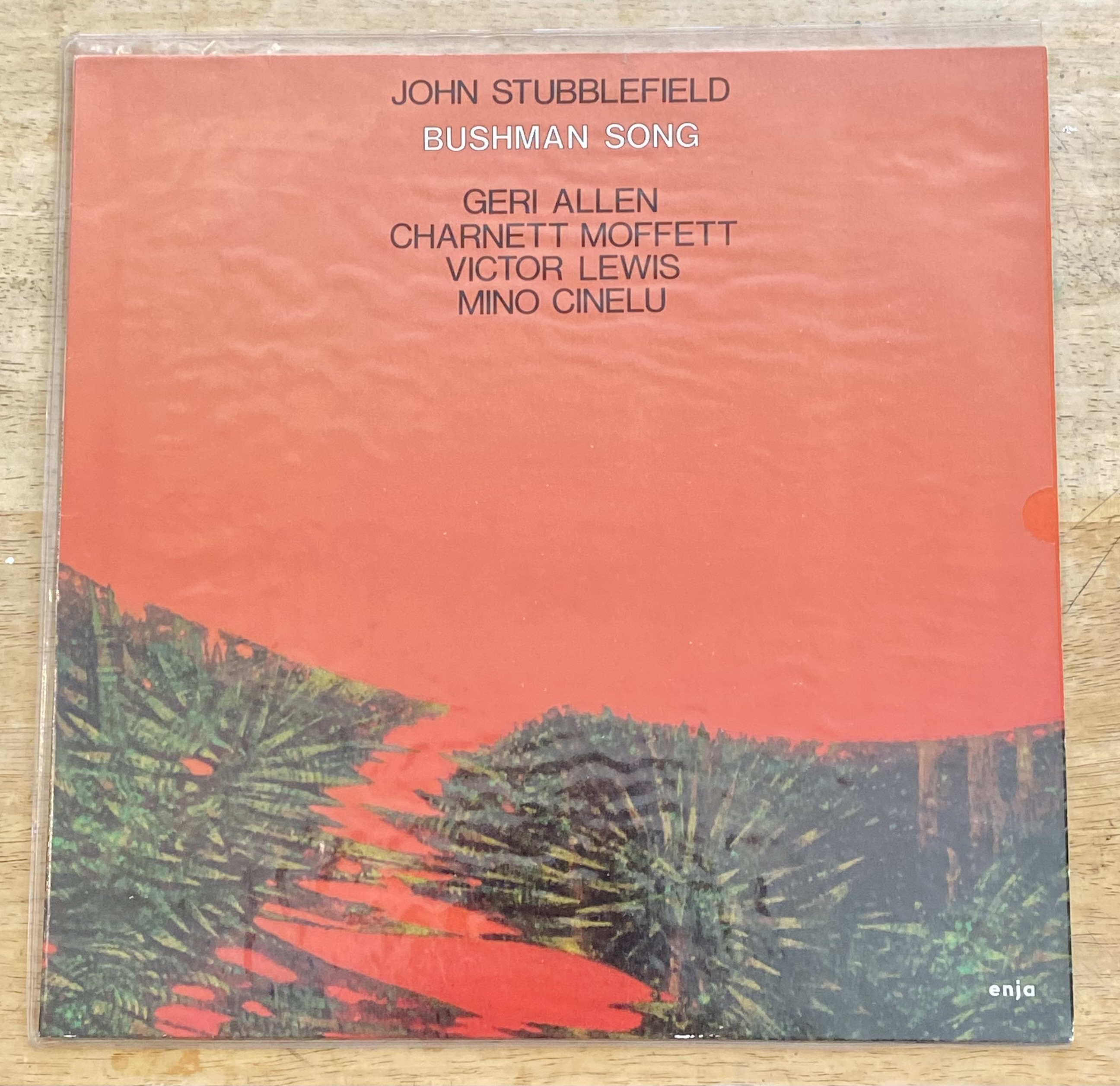 Lot 122: John Stubblefield – Bushman Song (1986 Vinyl LP) German DMM Pressing, Enja 5015
