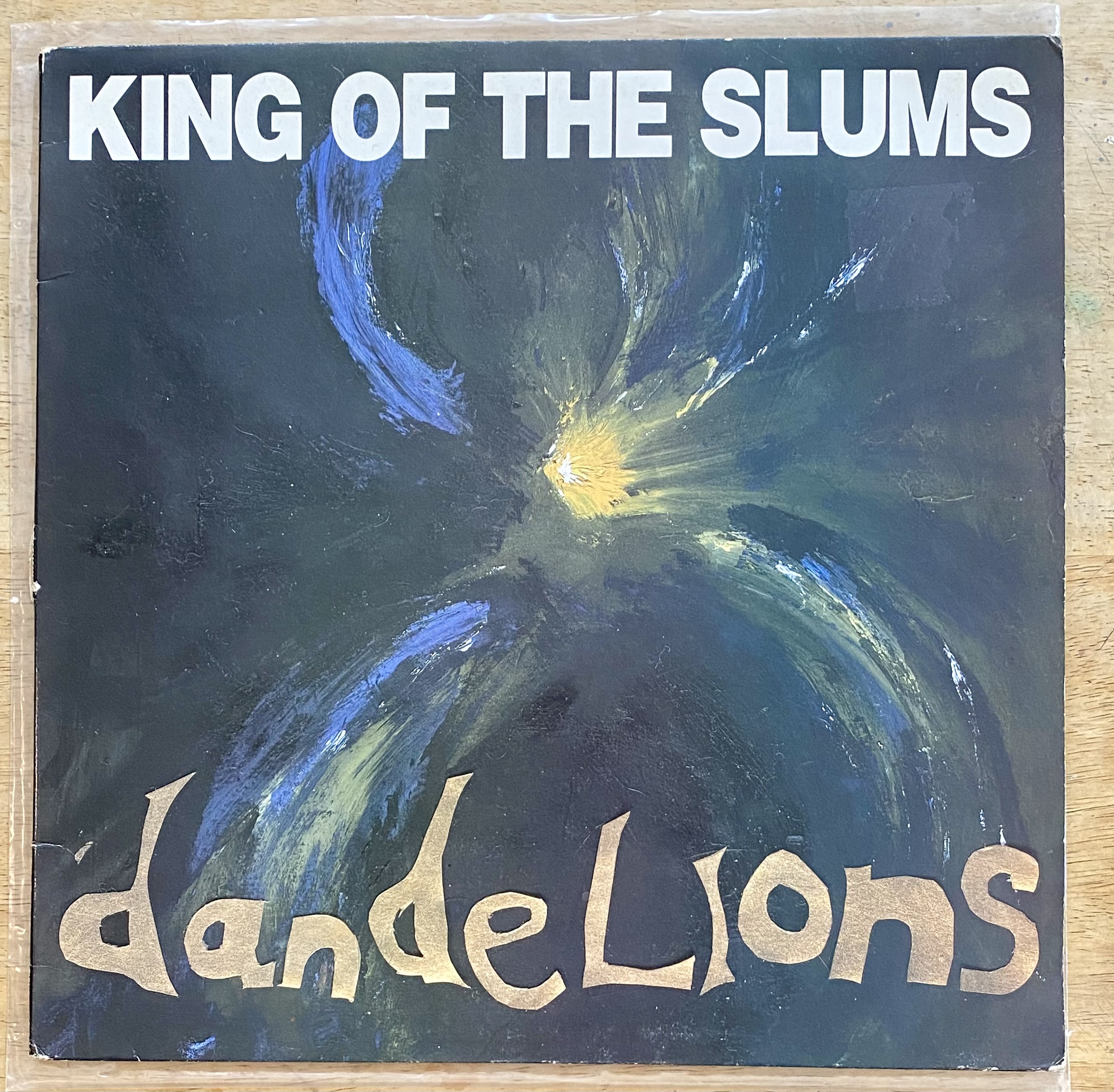 Lot 132: King Of The Slums - Dandelions Vinyl LP (1989) Midnight Music CHIME 01.04 D Gatefold