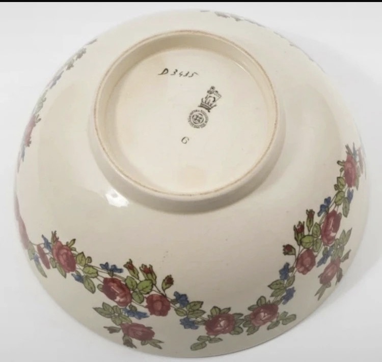 large-vintage-royal-doulton-franciscan-orient-pattern-large-bowl-antique-collectibles-304-2