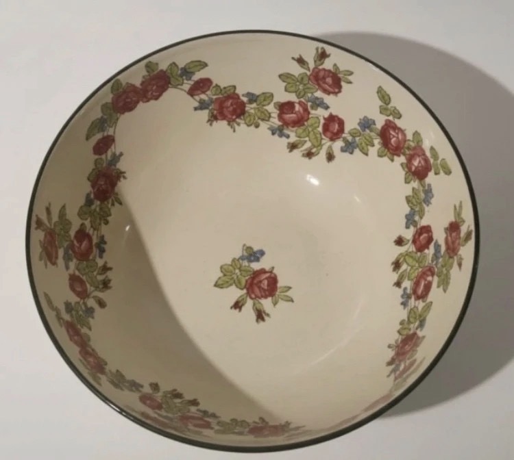 large-vintage-royal-doulton-franciscan-orient-pattern-large-bowl-antique-collectibles-304-3