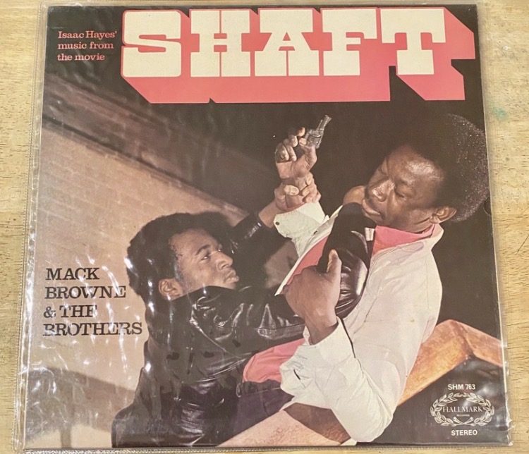 Lot 106: Mack Browne & The Brothers – SHAFT (1971 Vinyl LP) - Funk/Soul
