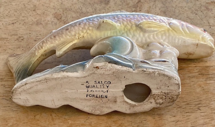 retro-salco-lustre-ware-rainbow-trout-thermometer-ornament-091-3