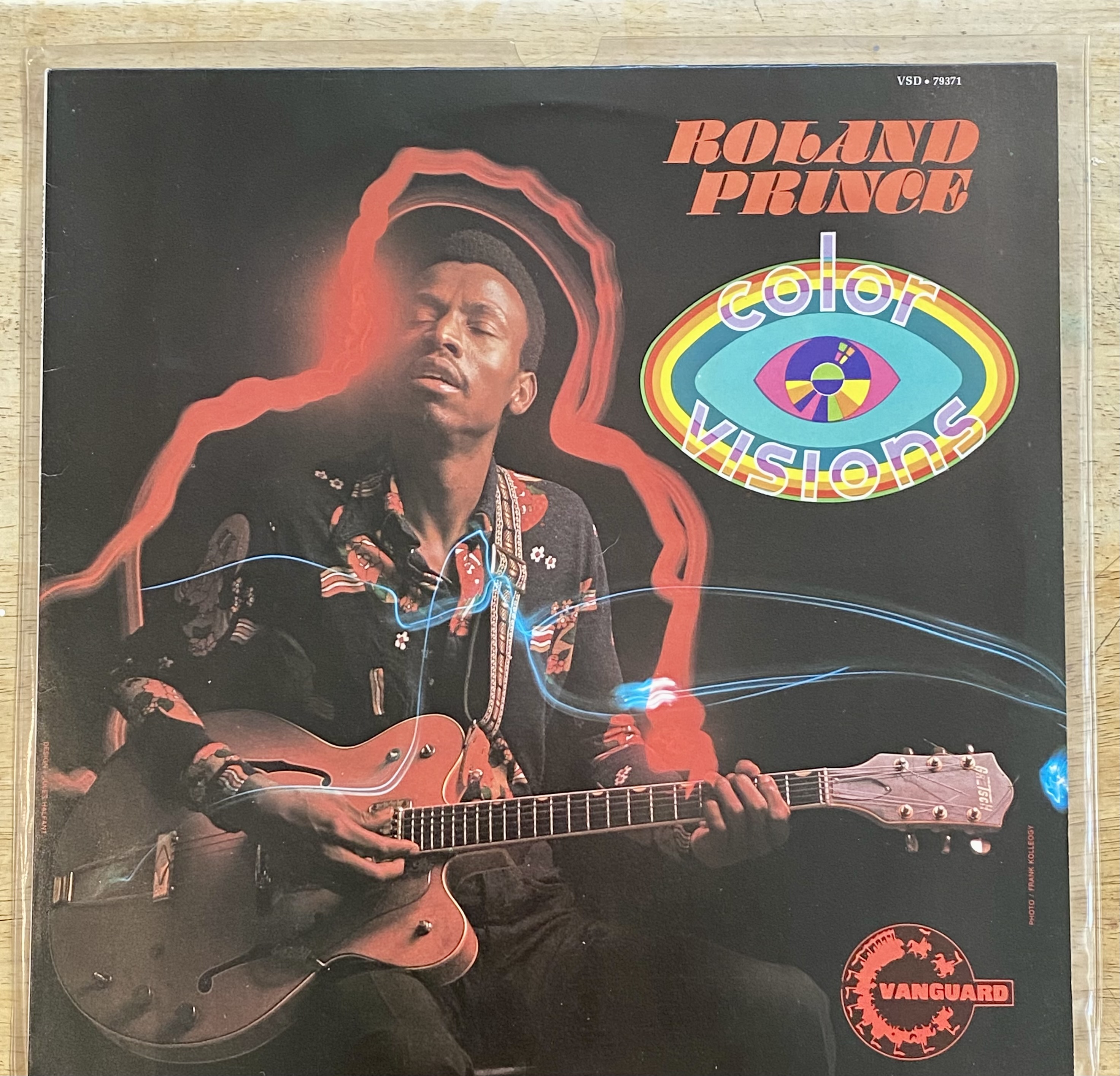 Lot 133: Roland Prince – Color Visions (1976 UK LP Vinyl) Vanguard VSD 79371 Jazz Fusion