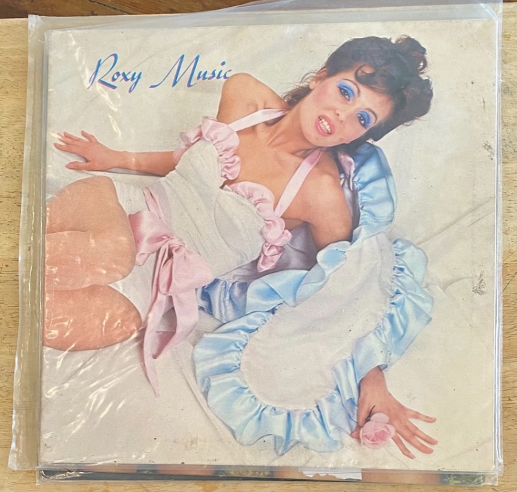 Lot 115: Roxy Music - Self Titled Debut Vinyl LP (1972) Pink Rim First Press