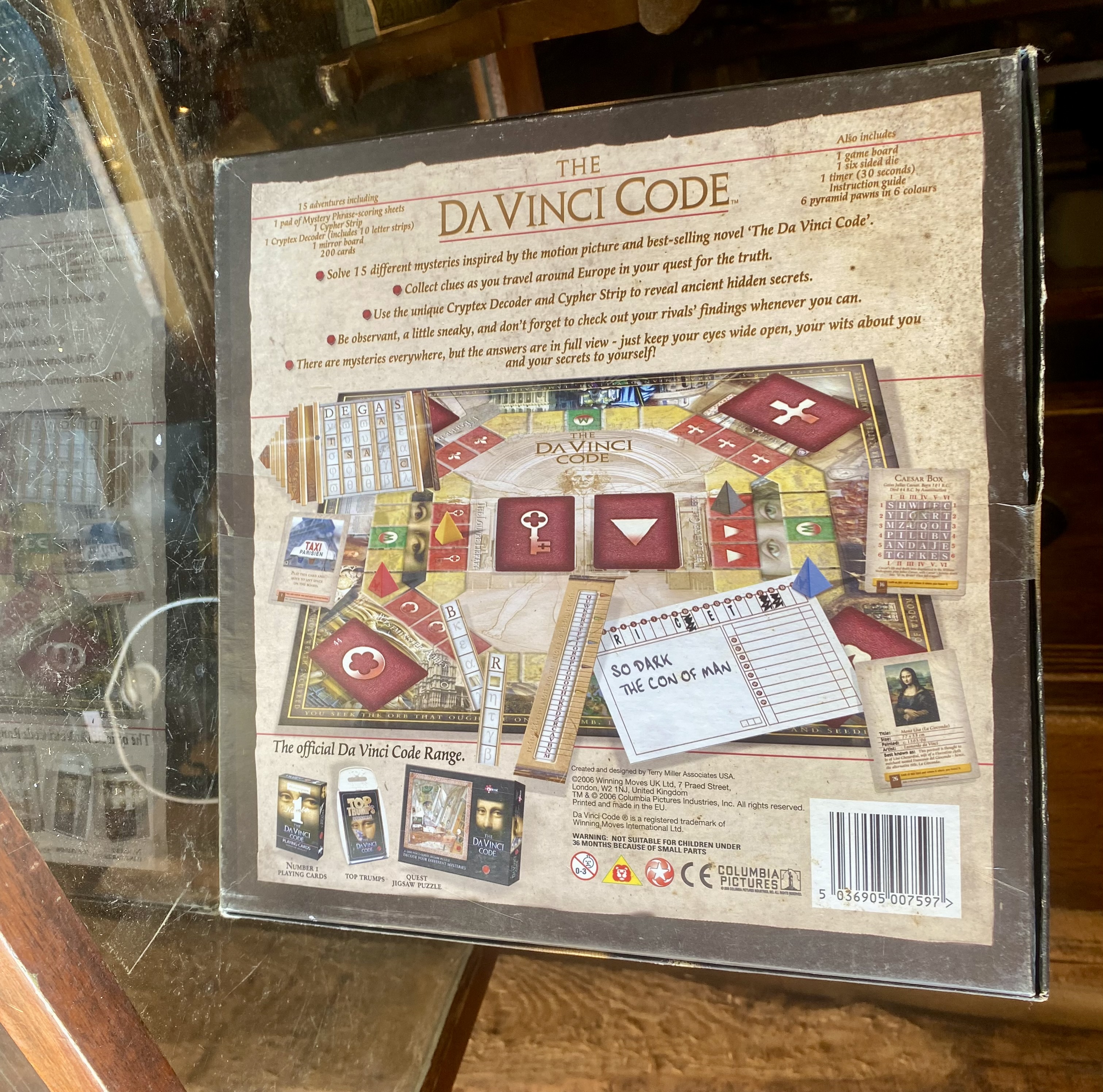 the-da-vinci-code-board-game-2006-complete-official-movie-tie-in-mystery-game-233-2