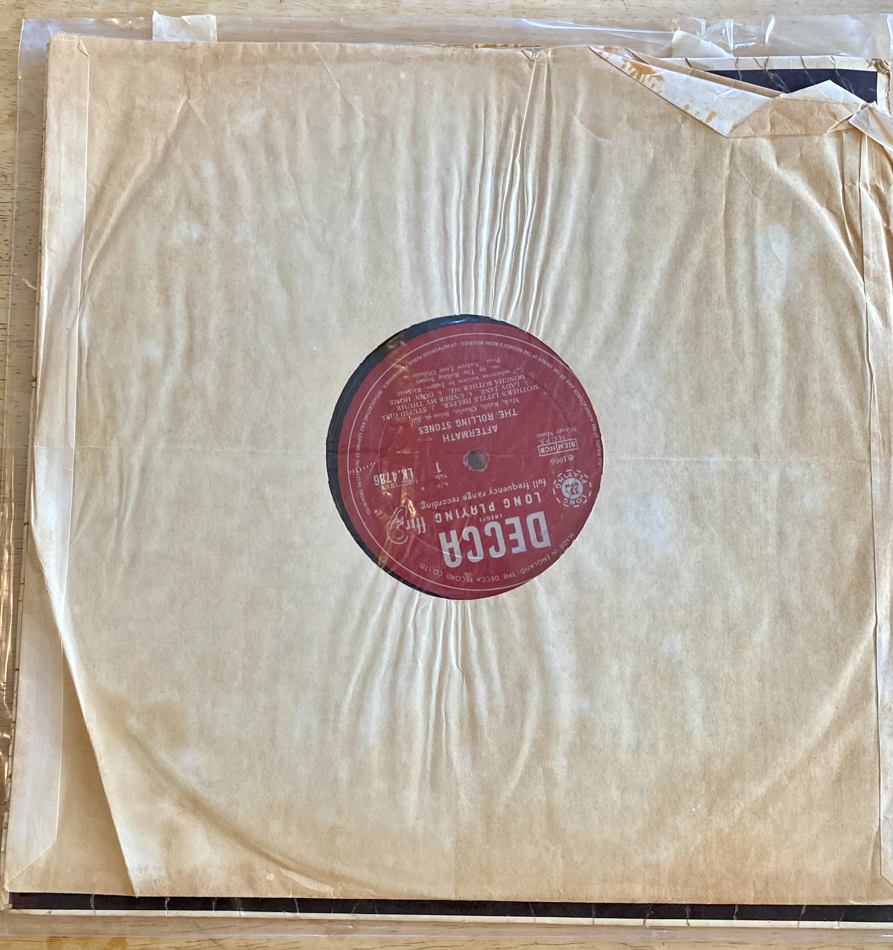 the-rolling-stones-aftermath-1966-original-uk-mono-1st-pressing-lp-decca-lk-4786-red-unboxed-label-144-5