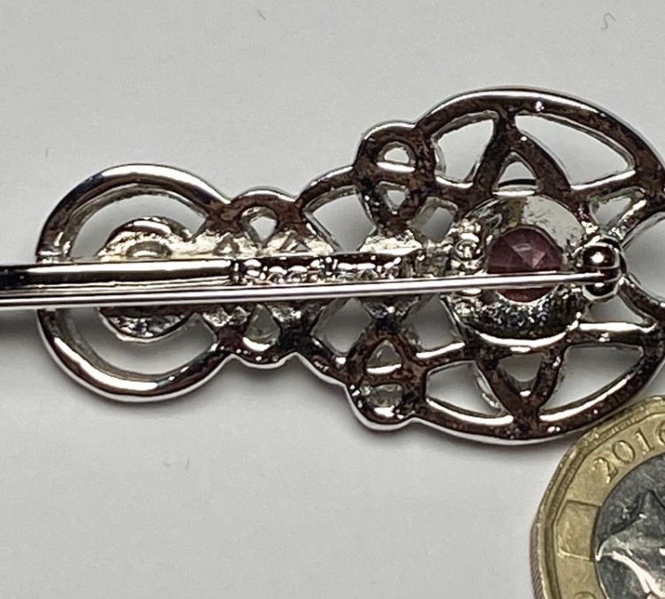 vintage-1970s-scottish-celtic-sword-kilt-pin-purple-amethyst-glass-75mm-051-3