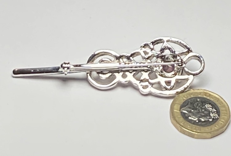 vintage-1970s-scottish-celtic-sword-kilt-pin-purple-amethyst-glass-75mm-051-5