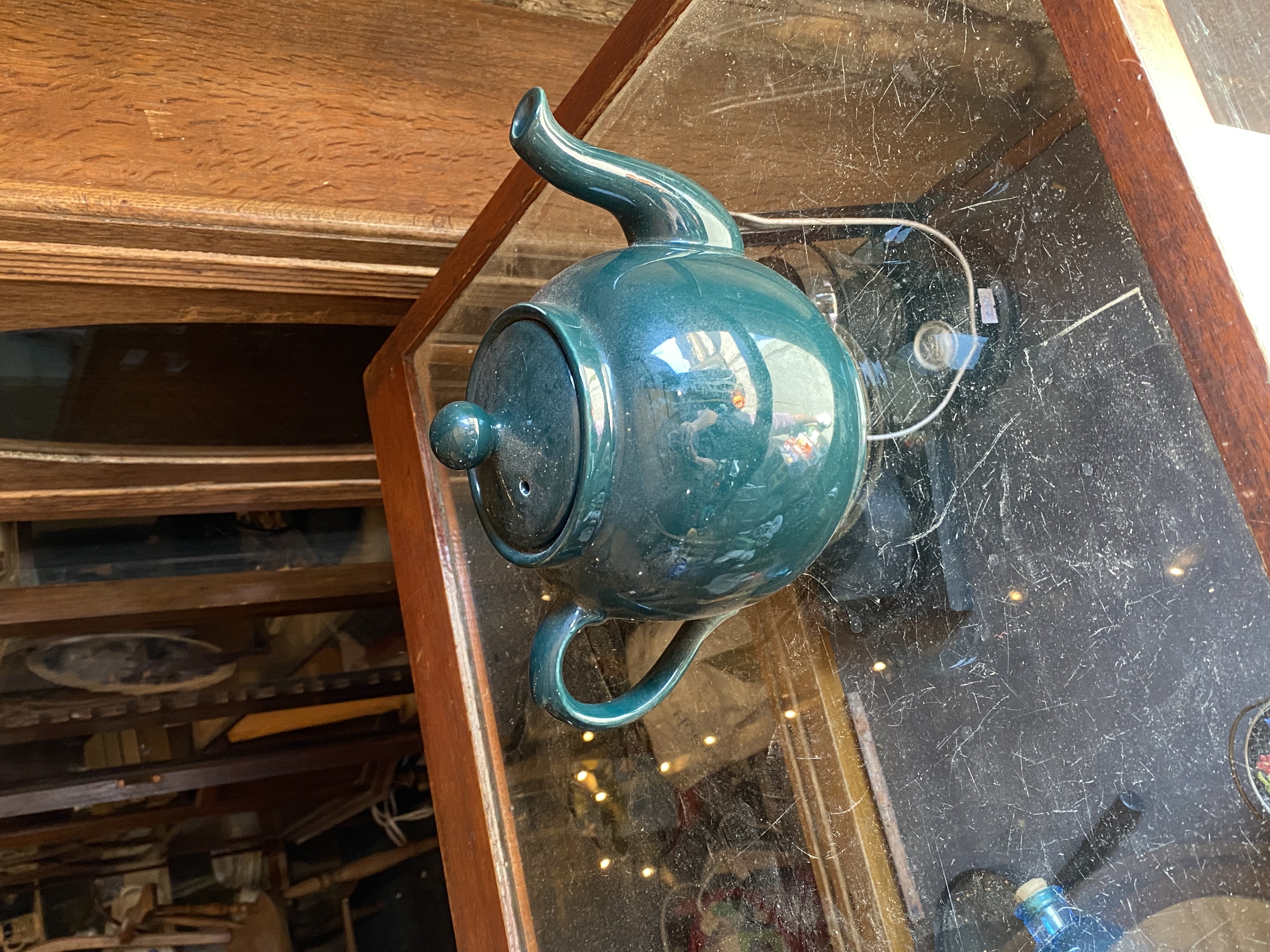 vintage-deep-teal-green-ceramic-teapot-made-in-england-approx-13x13cm-225-3