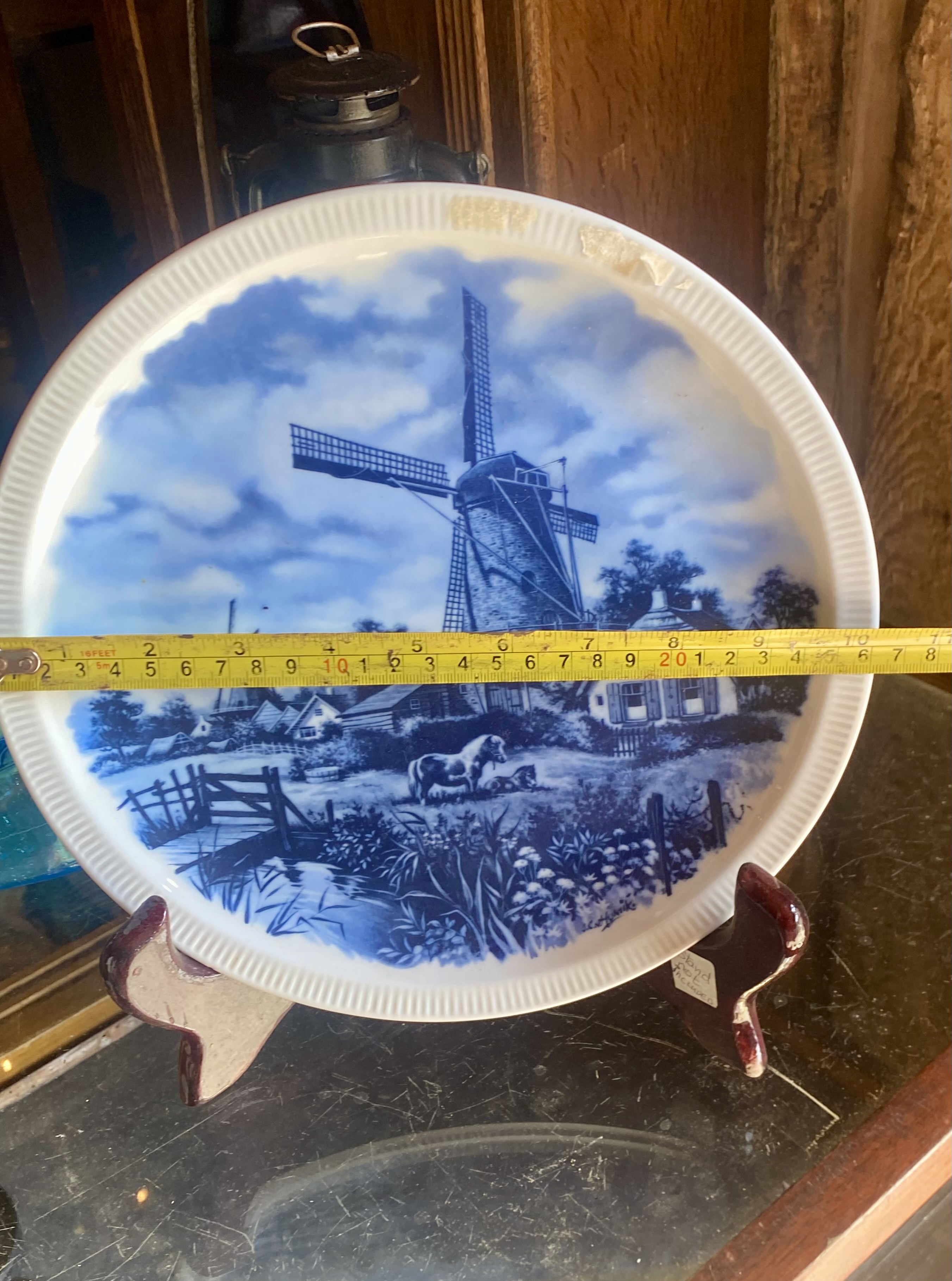 vintage-dutch-delft-blauw-wall-plate-by-j-c-van-hunnik-windmill-countryside-26cm-10-244-5
