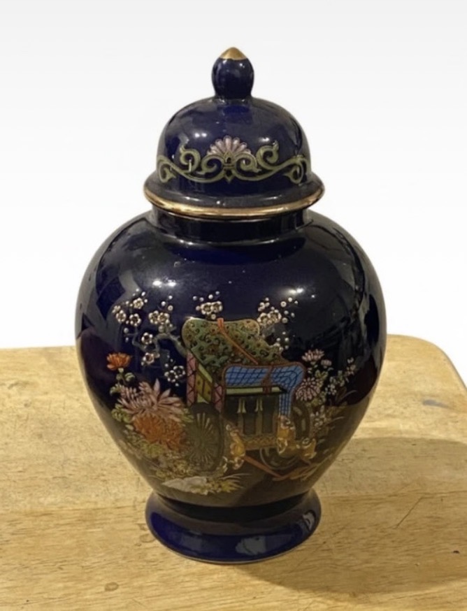 vintage-japanese-cobalt-blue-ginger-jar-flower-cart-design-21cm-high-273-2