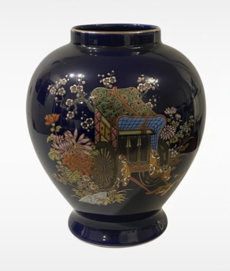 vintage-japanese-cobalt-blue-ginger-jar-flower-cart-design-21cm-high-273-4