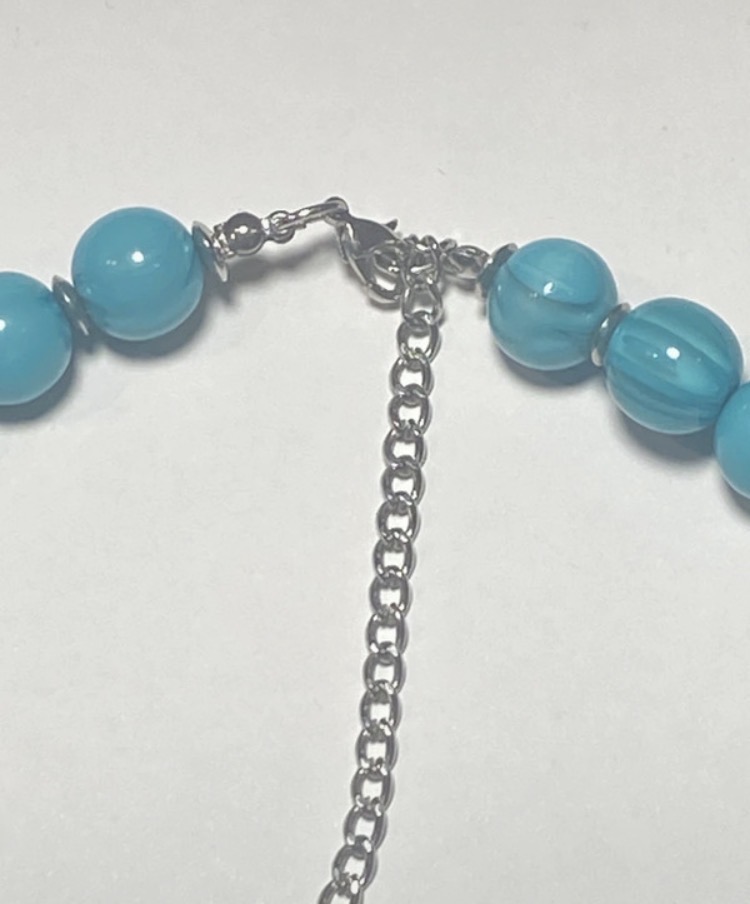 vintage-marbled-blue-statement-necklace-chunky-retro-beads-156-4