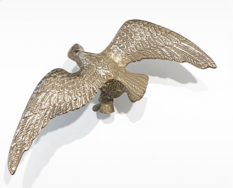 vintage-mcm-large-solid-brass-soaring-eagle-statue-31cm-wingspan-065-4