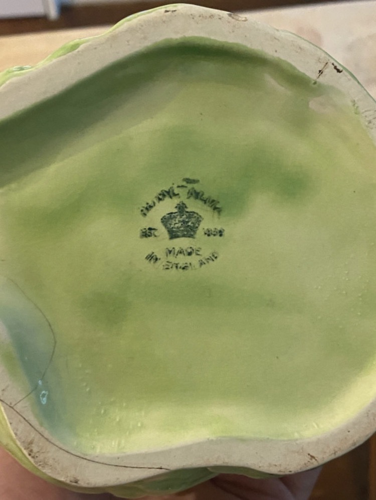 vintage-royal-alma-mermaid-character-jug-green-glaze-19cm-097-3
