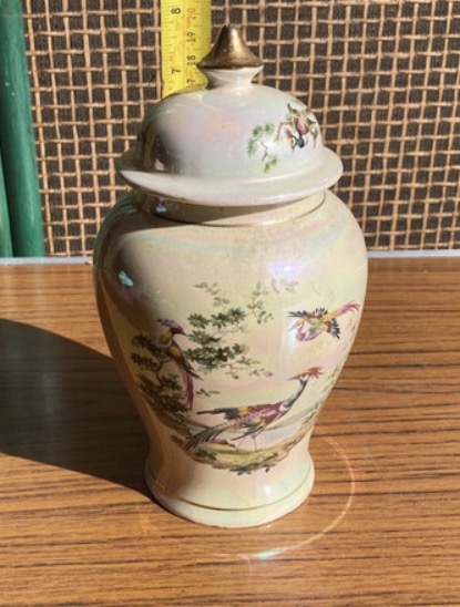 vintage-sadler-ginger-jar-bird-of-paradise-exotic-bird-076-5