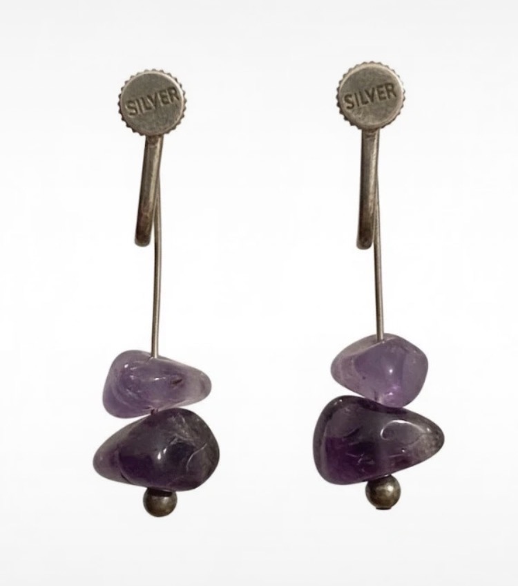 vintage-silver-amethyst-screw-back-earrings-mid-century-boho-178-2