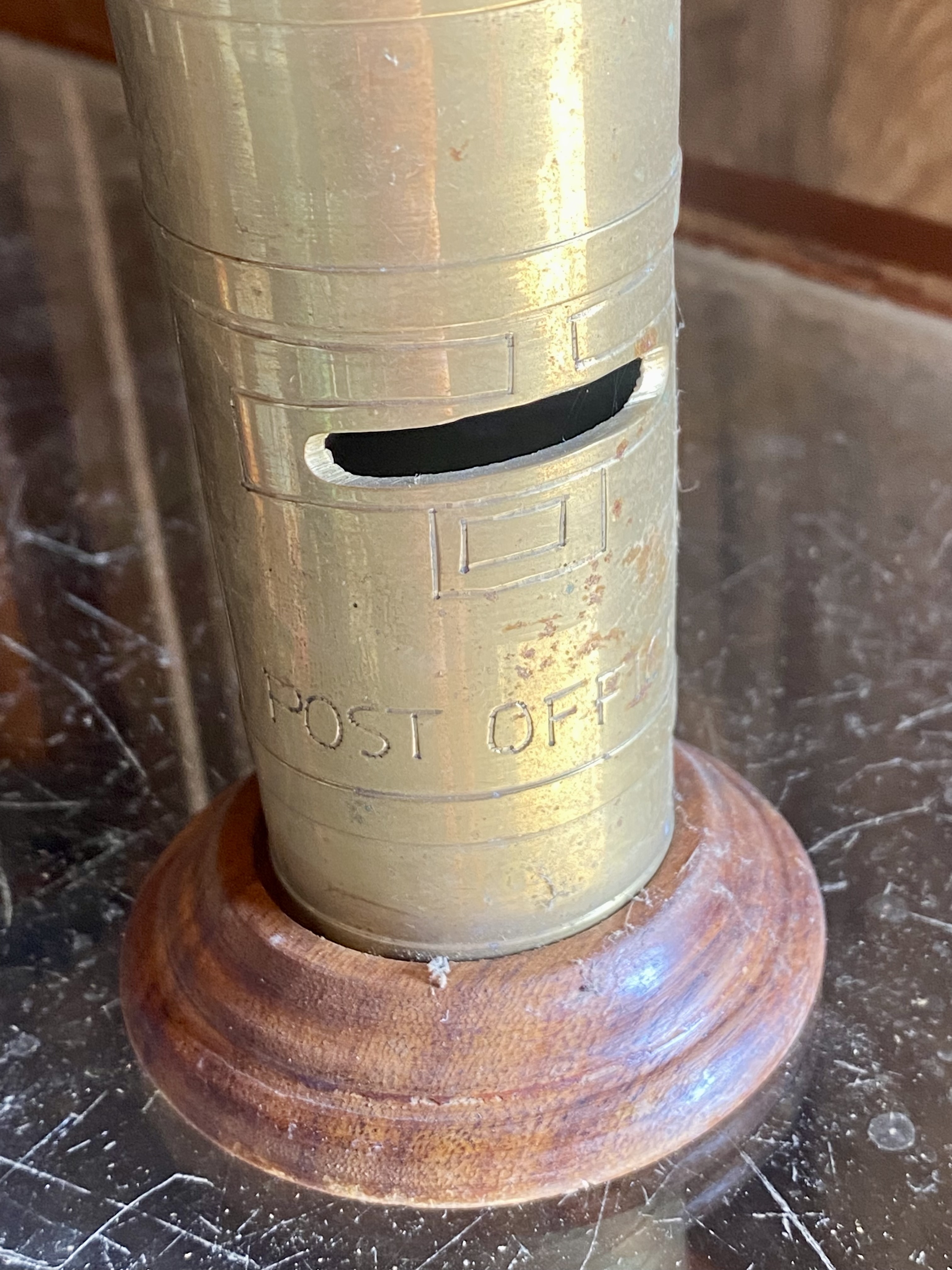 vintage-solid-brass-post-office-pillar-box-money-box-on-turned-wooden-base-254-2