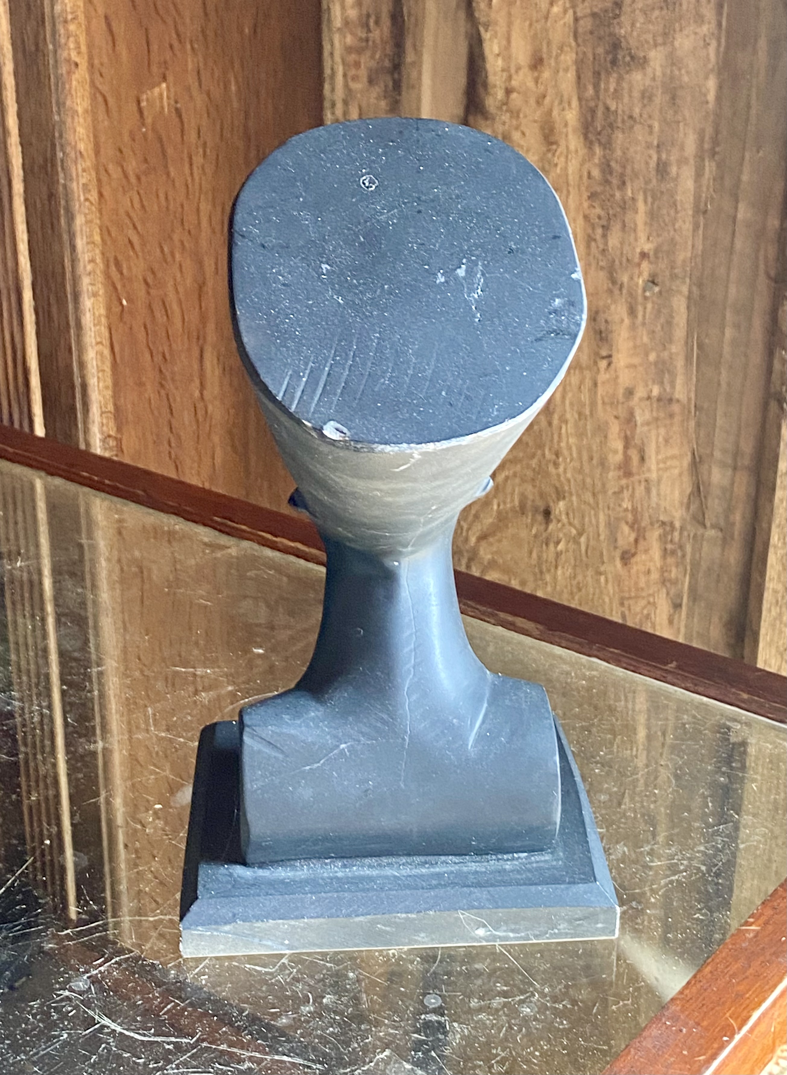 vintage-solid-carved-dark-stone-queen-nefertiti-bust-sculpture-heavy-egyptian-replica-260-3