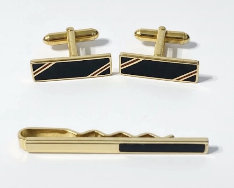 vintage-stratton-men-s-accessories-job-lot-3-pairs-cufflinks-2-tie-bars-1960s-70s-299-2