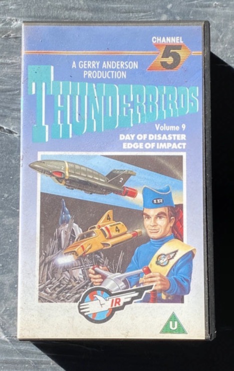 Lot 147: Vintage Thunderbirds VHS - Volume 9 (Channel 5)