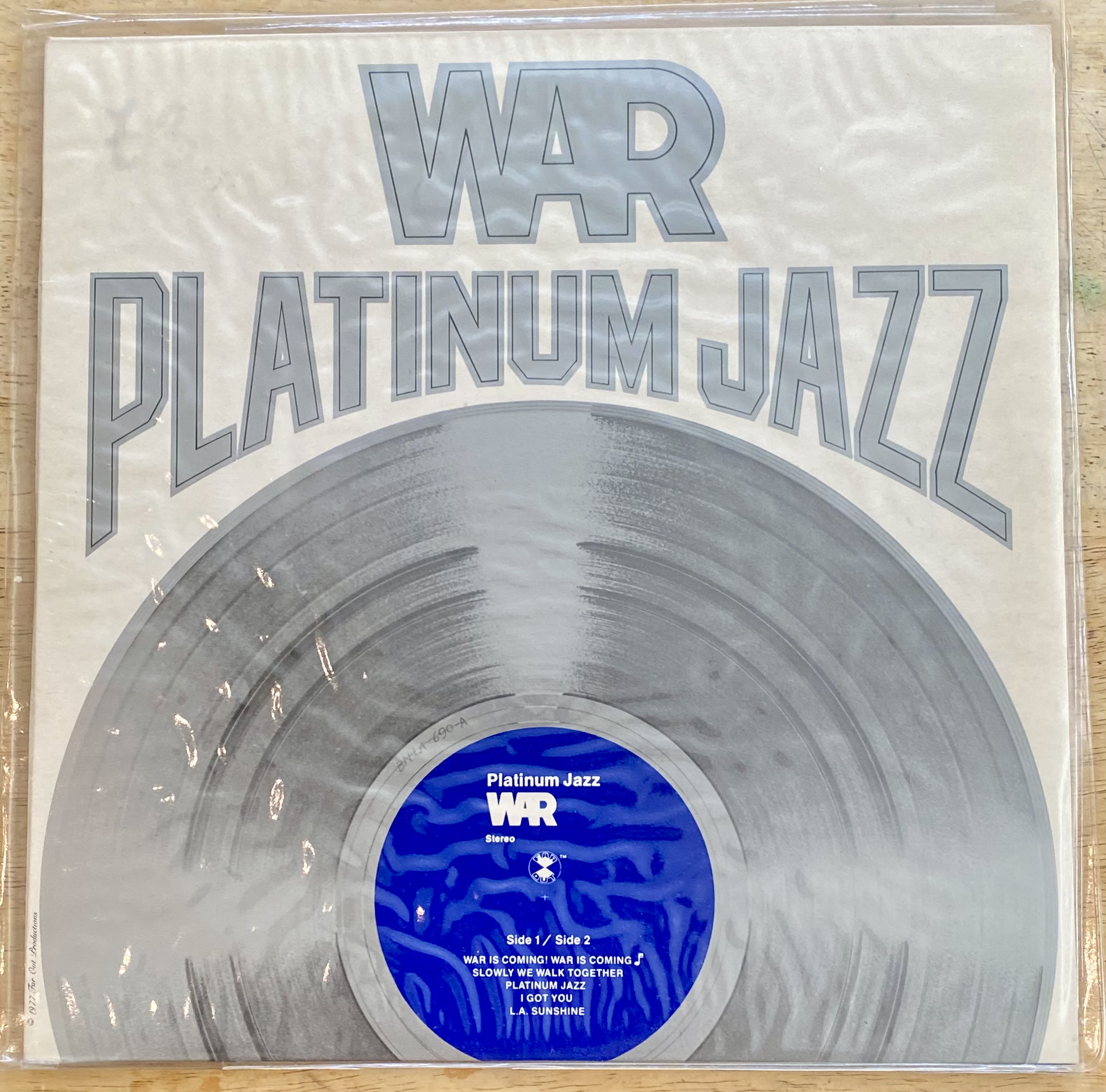 Lot 135: War – Platinum Jazz 2xLP Vinyl Record (UK Pressing 1979, MCA Records MCSP 305) Gatefold
