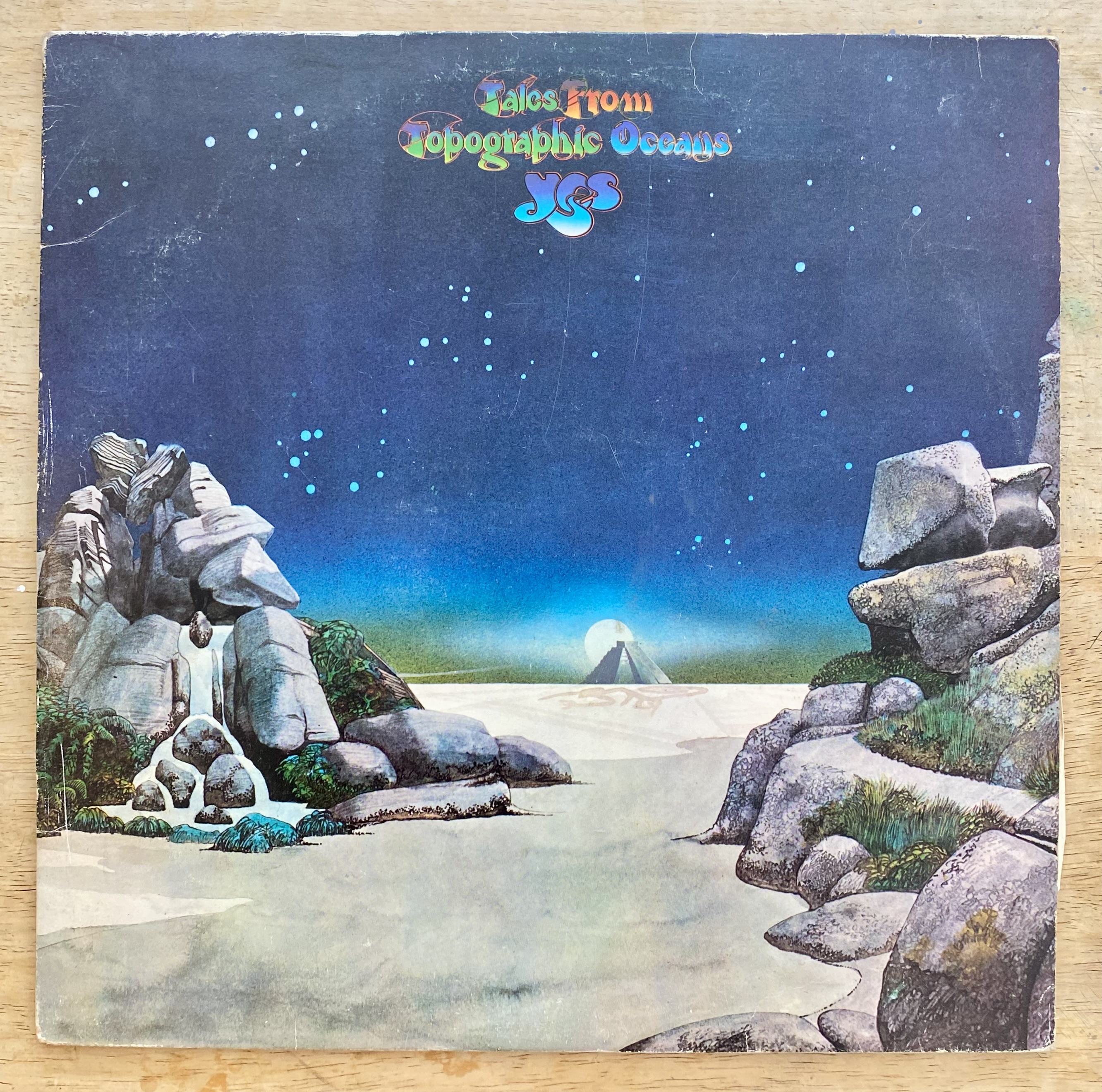 Lot 119: YES - Tales From Topographic Oceans (1973) Vinyl 2-LP Set - UK 1st/Early Press K80001 A2